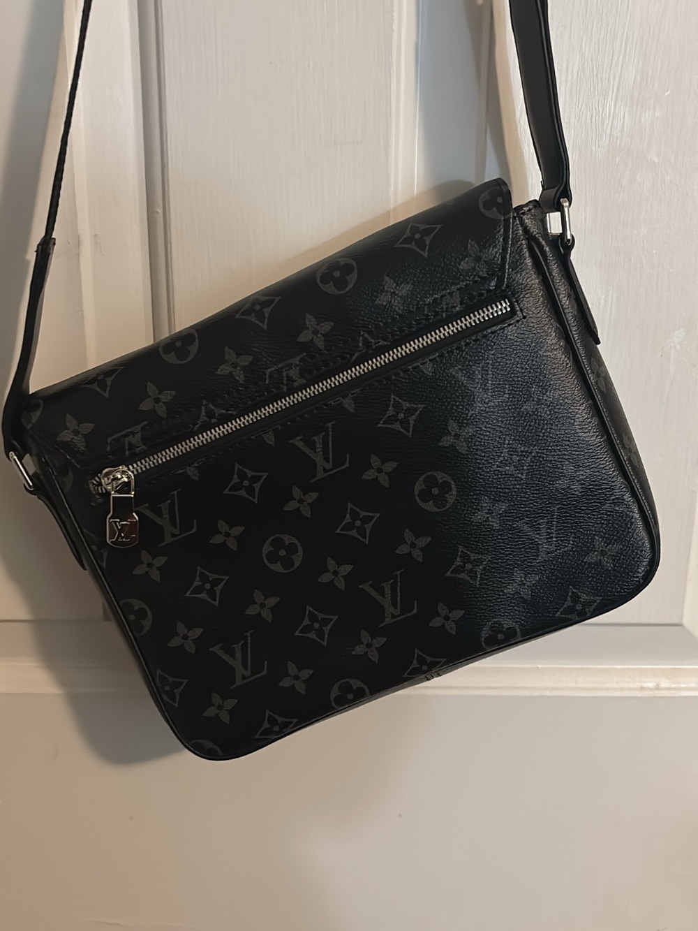 Black Messenger Bag, Like new!